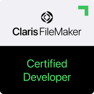Claris FileMaker Certified Developer