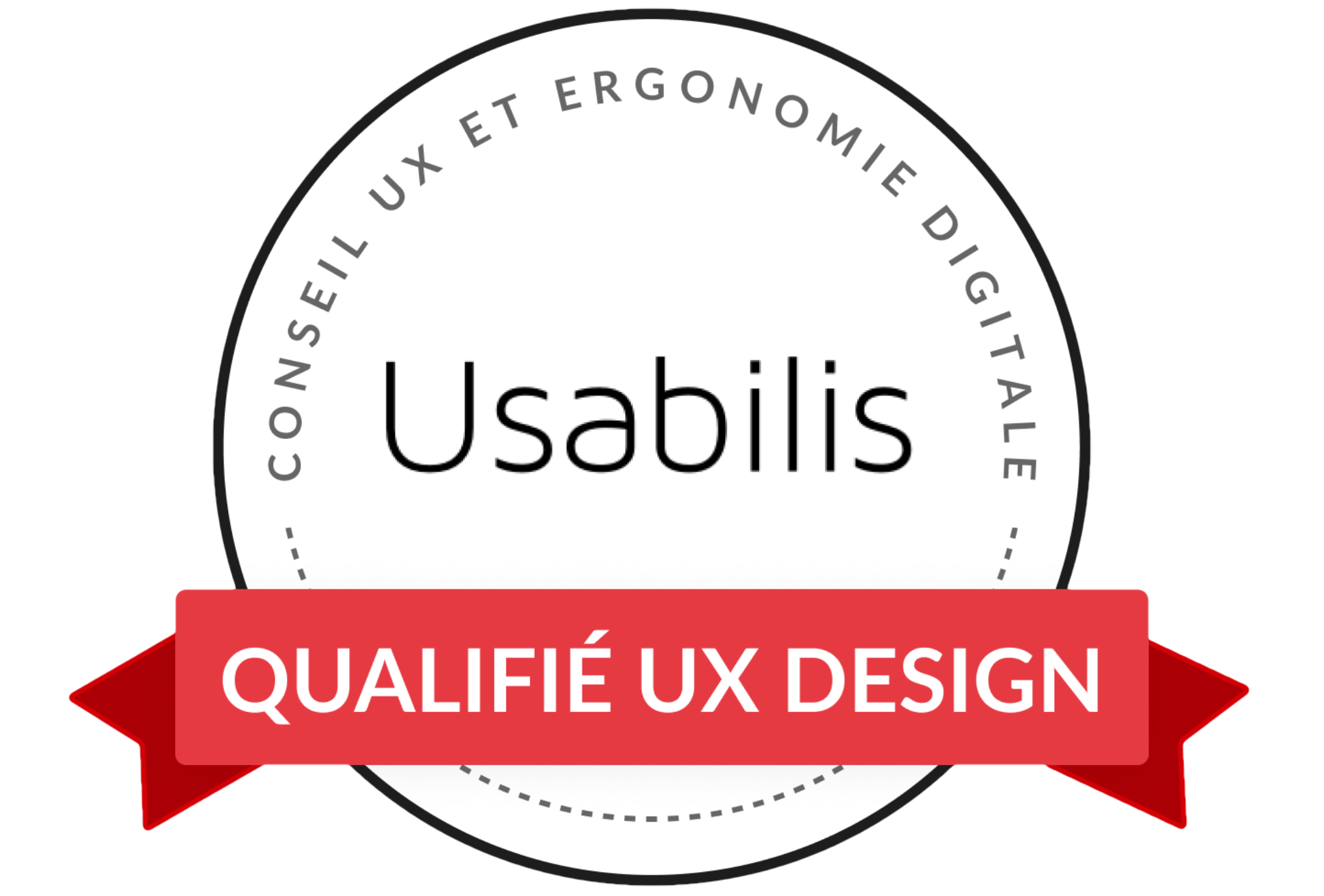 logo Usabilis, Qualifié UX Design